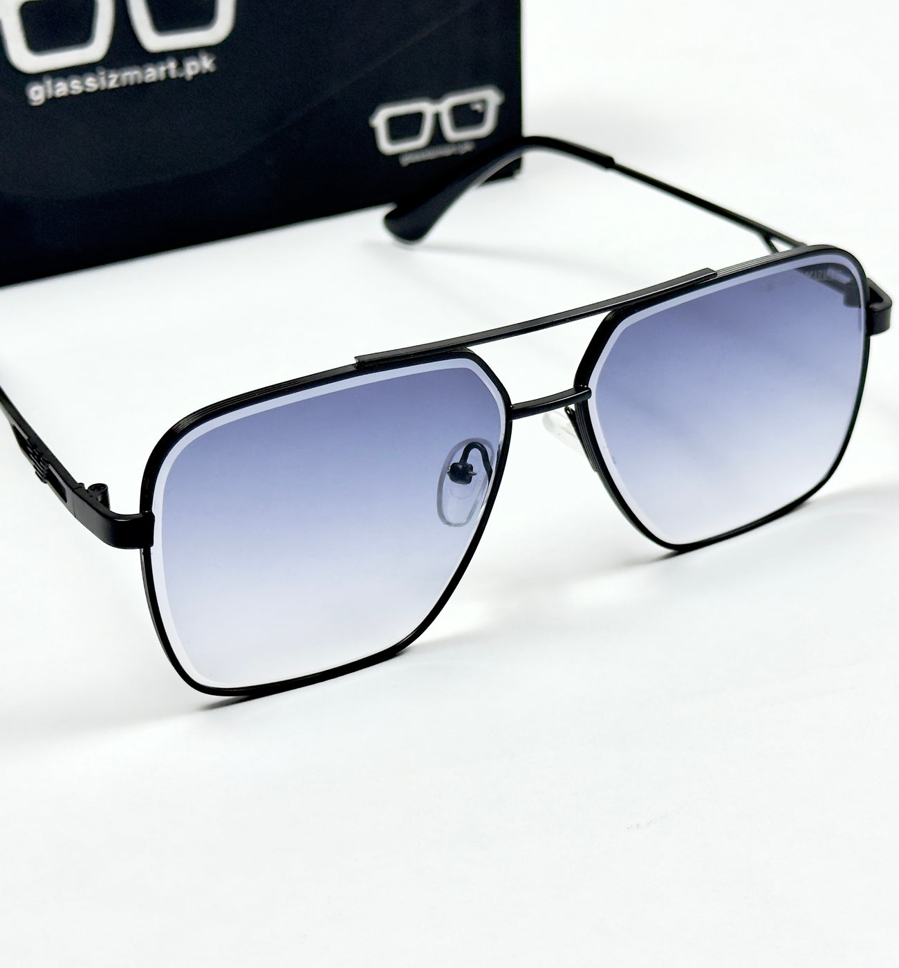 Armani – 19412 – 55 – Black Gradient – Metal – Sunglasses – Unisex