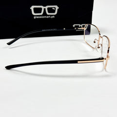 Cartier – 2305 – 57 – Golden Black –  Metal - Optics – Unisex