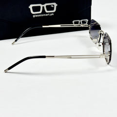 Cartier – 2A263 – 56 – Silver – Metal - Sunglasses – Rimless - Unisex