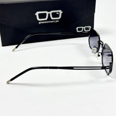 Cartier – 2A263 – 56 – Black Gradient– Metal - Sunglasses – Rimless - Unisex
