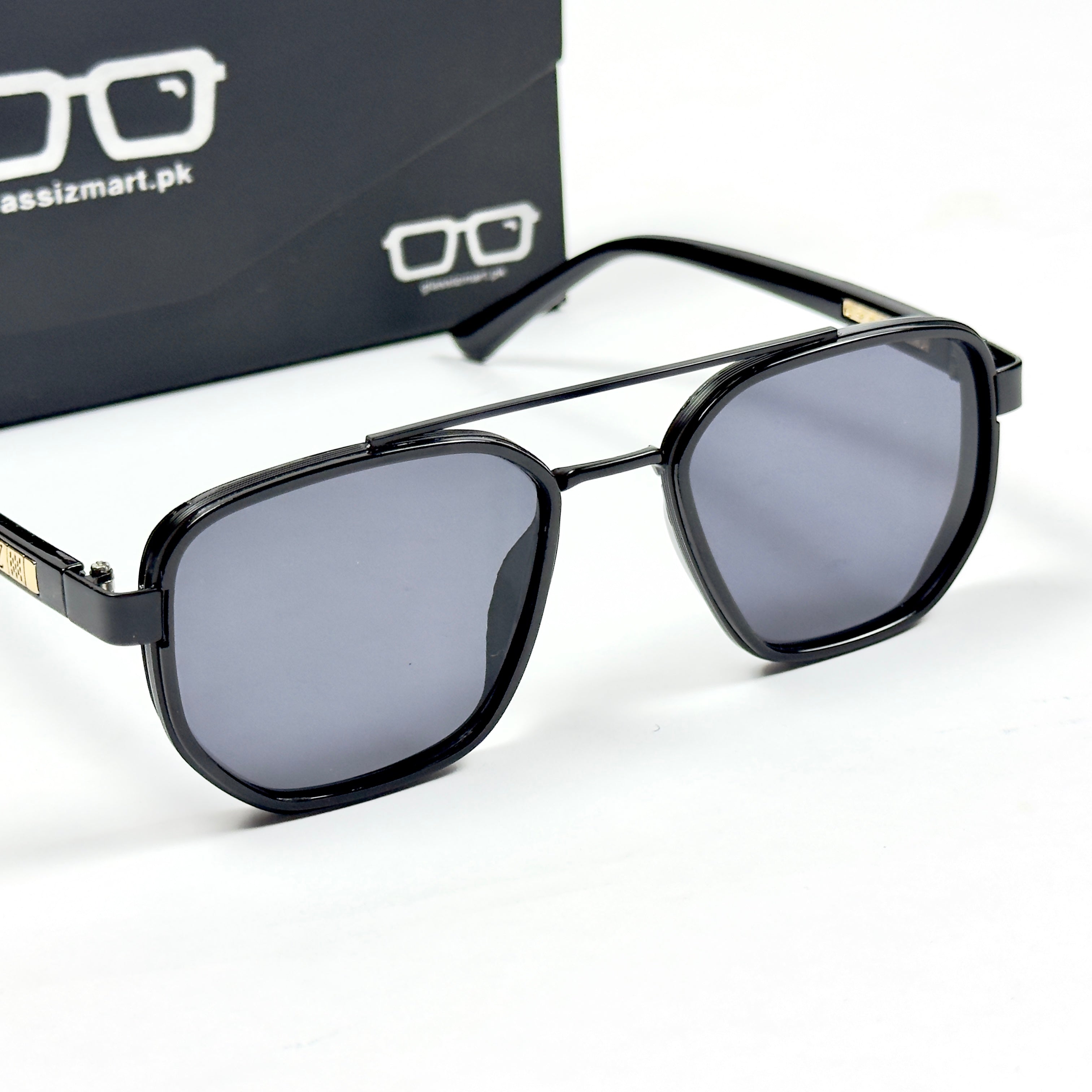 Louis Vuitton – 220 – 56 – Black – Metal – Sunglasses – Unisex