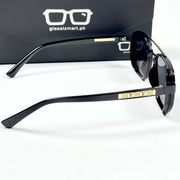 Louis Vuitton – 220 – 56 – Black – Metal – Sunglasses – Unisex