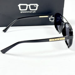 Louis Vuitton – 220 – 56 – Black – Metal – Sunglasses – Unisex