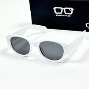 Moscot – 8583 – 50 - White Black – Acetate  – Sunglasses - Unisex