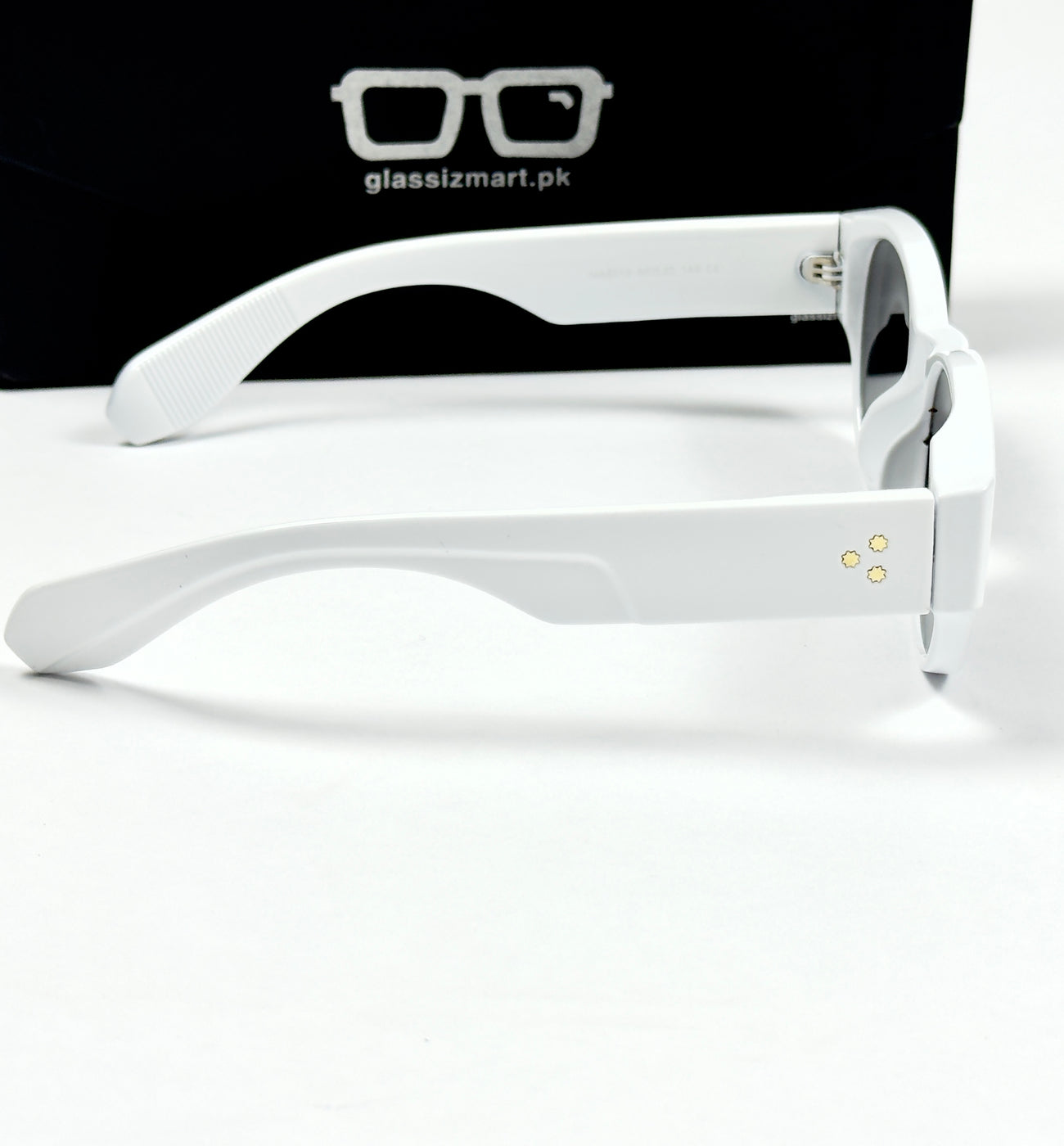 Moscot – 8583 – 50 - White Black – Acetate  – Sunglasses - Unisex