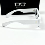 Moscot – 8583 – 50 - White Black – Acetate  – Sunglasses - Unisex