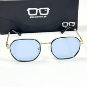 Louis Vuitton – 06009 – 57 – Golden Blue – Metal – Sunglasses – Unisex