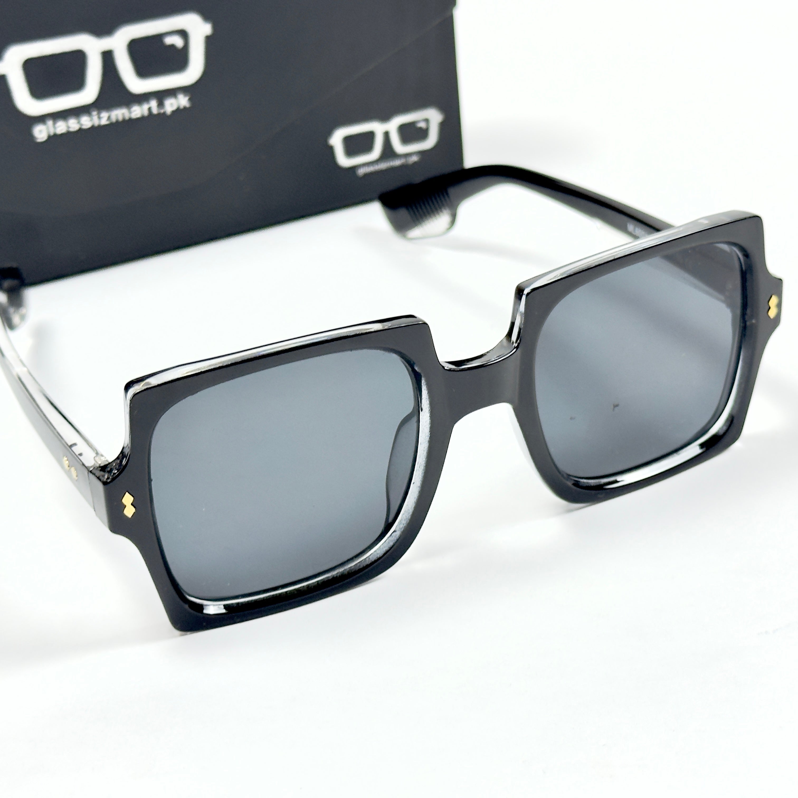 Moscot – 764 – 52 - Black – Acetate  – Sunglasses - Ladies