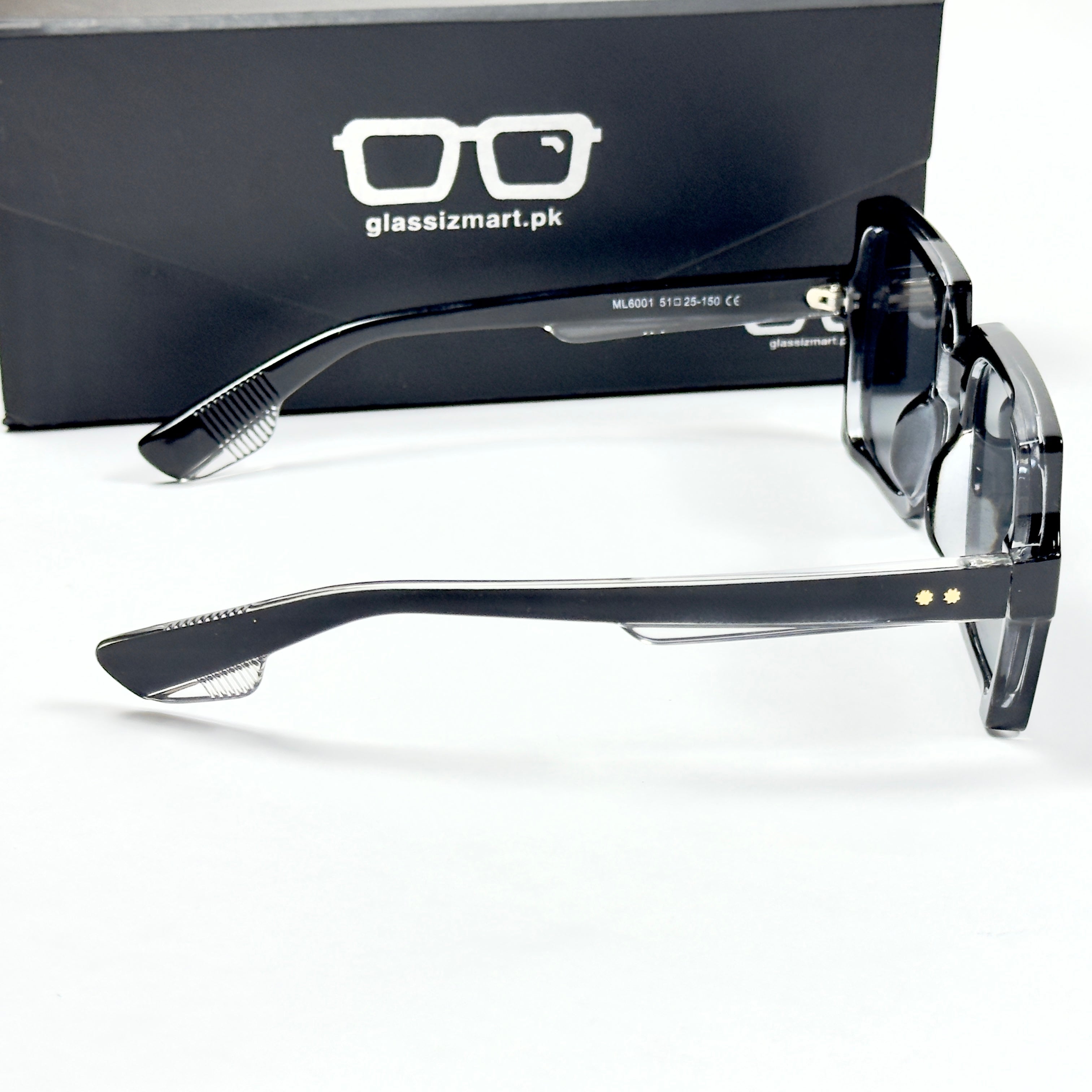 Moscot – 764 – 52 - Black – Acetate  – Sunglasses - Ladies