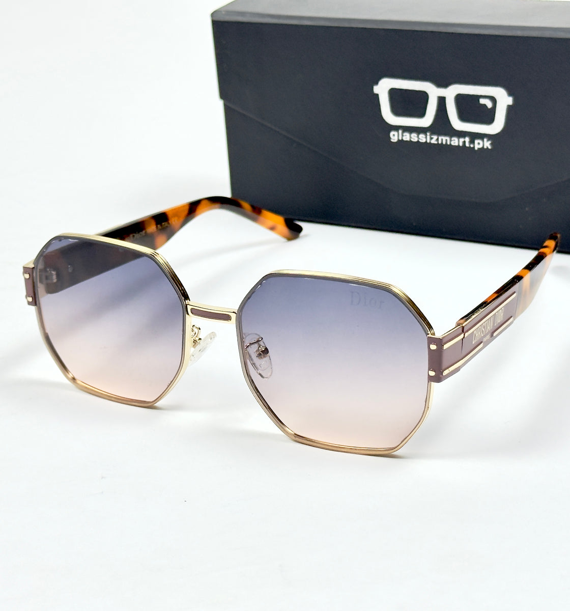 Dior – 22662 – 65 - Tortoise Gradient – Metal – Sunglasses - Ladies