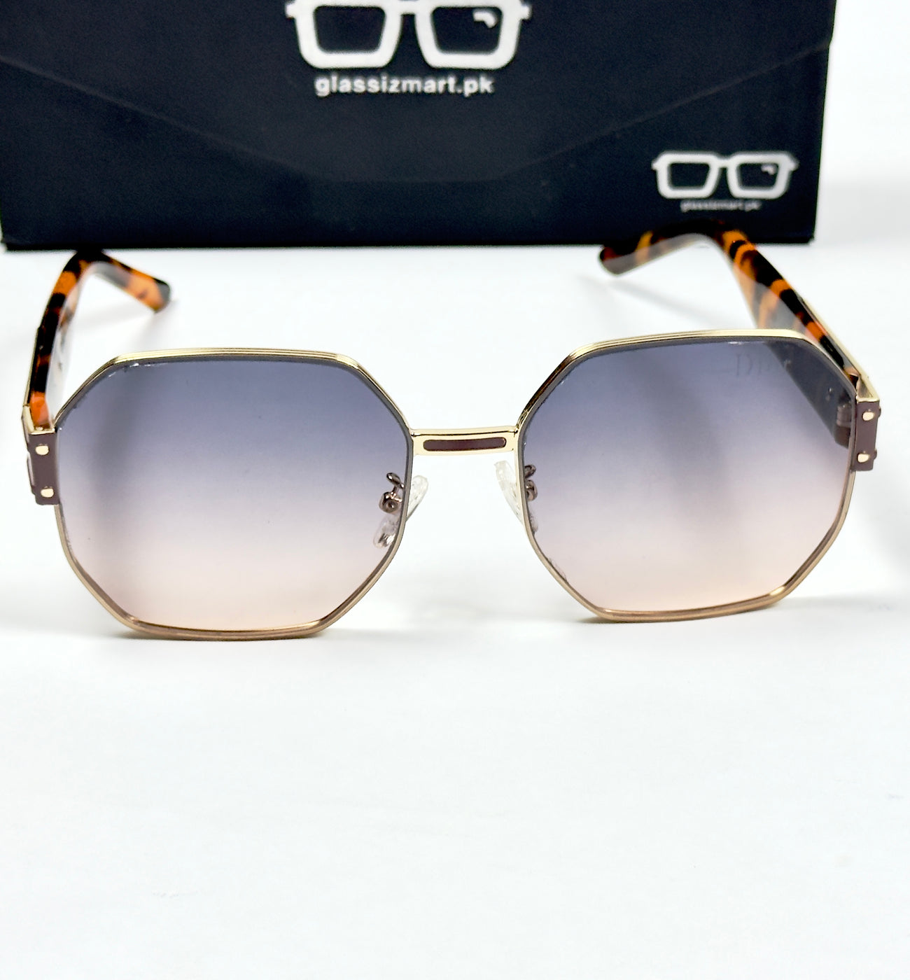 Dior – 22662 – 65 - Tortoise Gradient – Metal – Sunglasses - Ladies