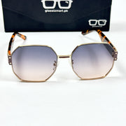 Dior – 22662 – 65 - Tortoise Gradient – Metal – Sunglasses - Ladies