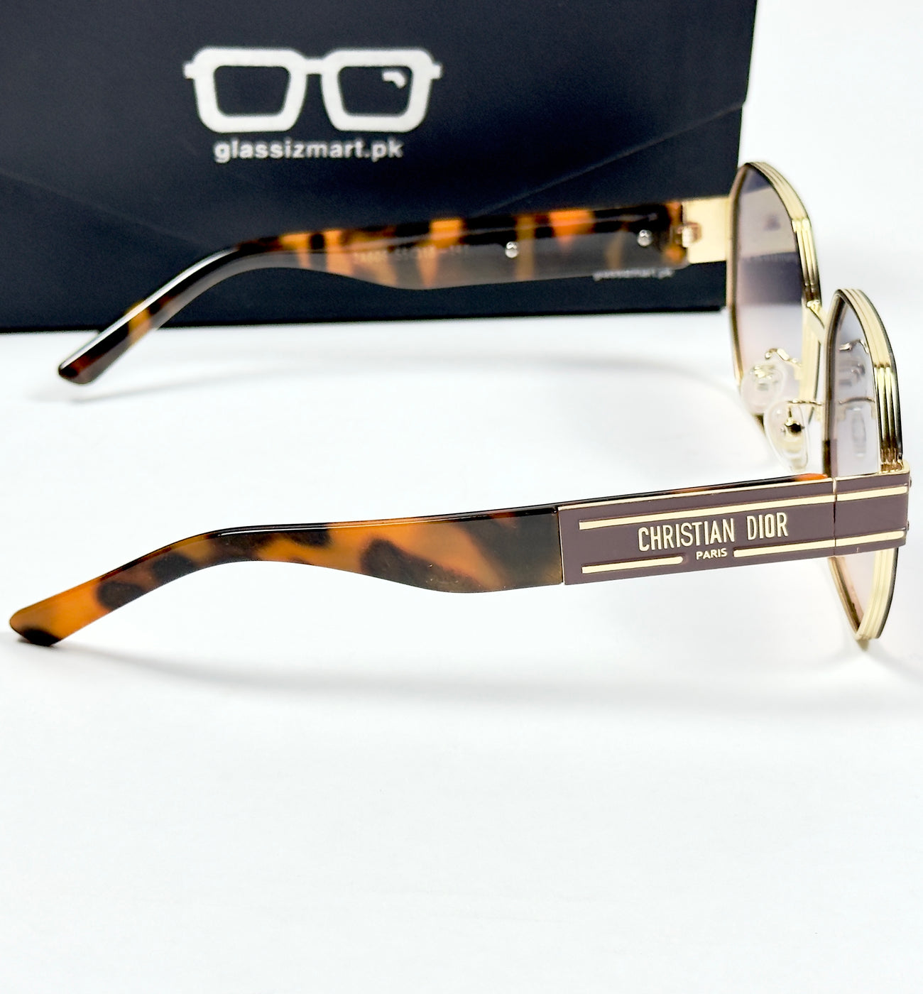 Dior – 22662 – 65 - Tortoise Gradient – Metal – Sunglasses - Ladies