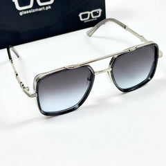 Balmain – 19314 – 57 – Grey – Metal – Sunglasses – Unisex