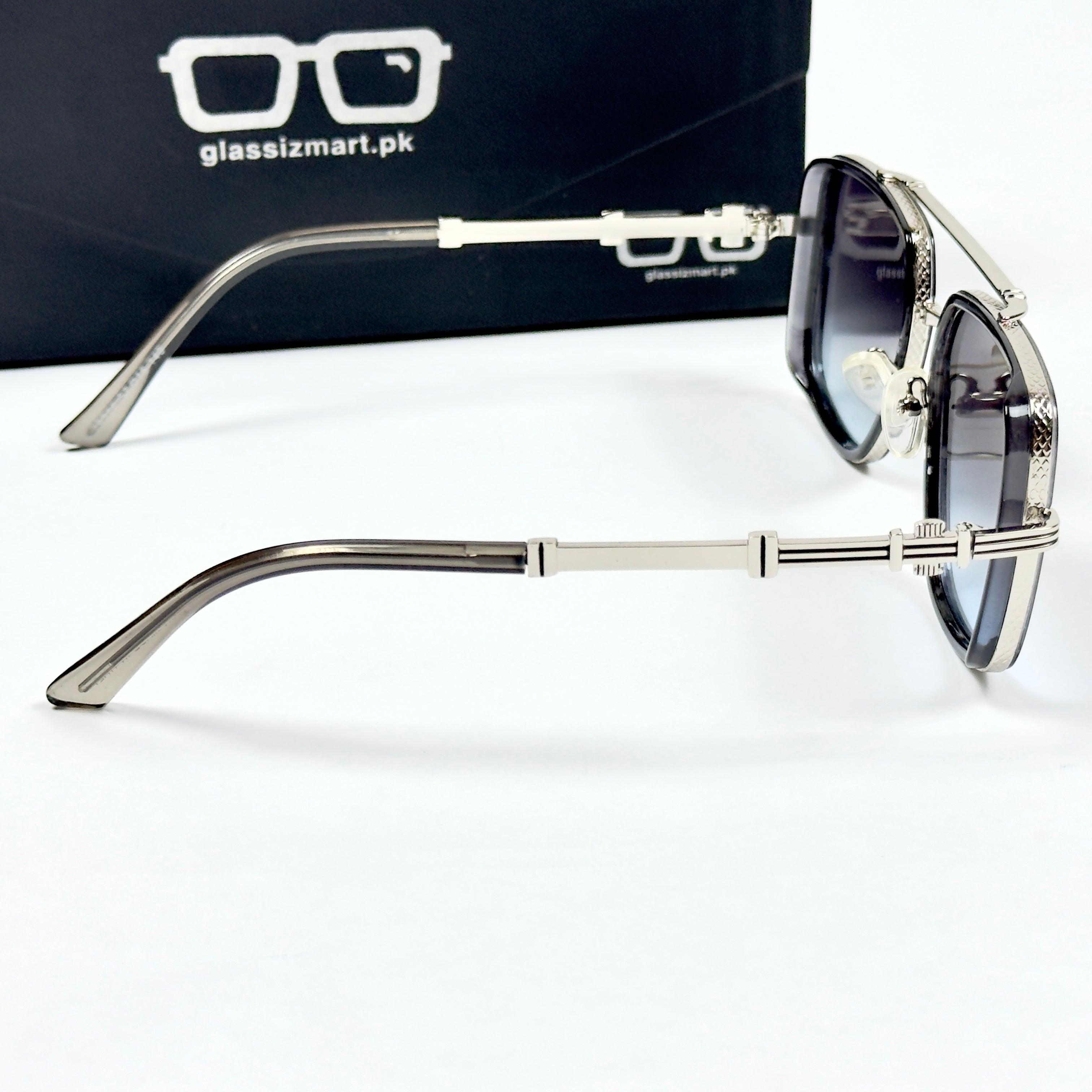 Balmain – 19314 – 57 – Grey – Metal – Sunglasses – Unisex