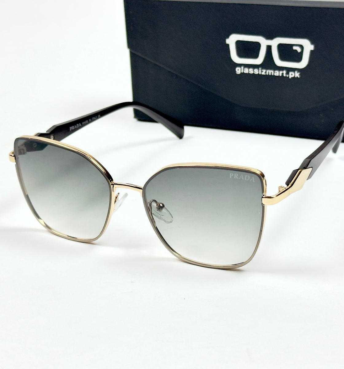 Prada – 88081 – 58 – Golden Gradient – Metal – Sunglasses – Ladies