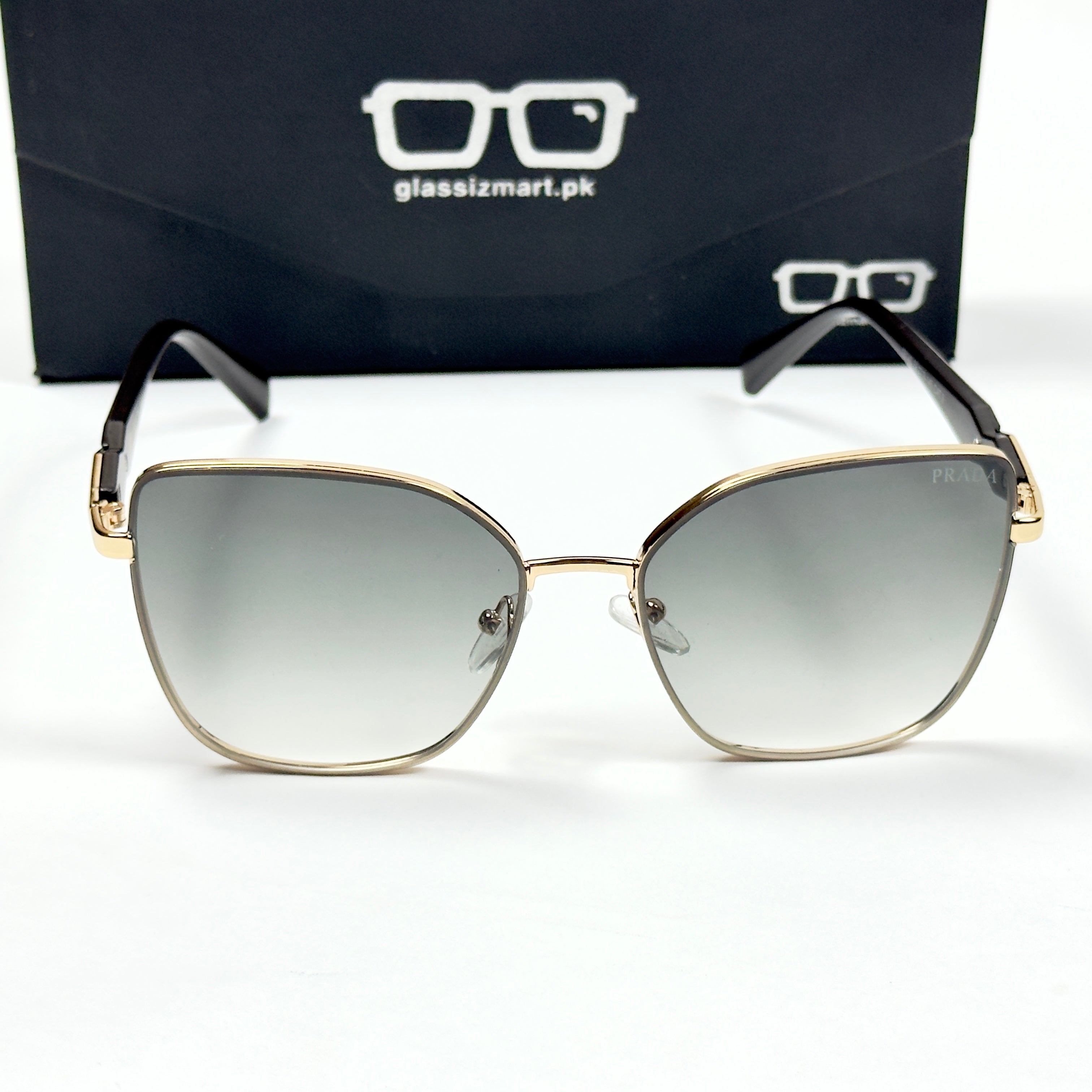 Prada – 88081 – 58 – Golden Gradient – Metal – Sunglasses – Ladies