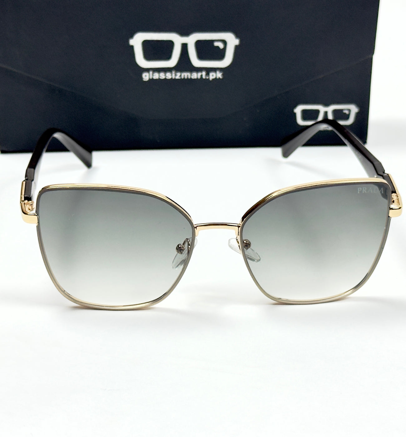 Prada – 88081 – 58 – Golden Gradient – Metal – Sunglasses – Ladies