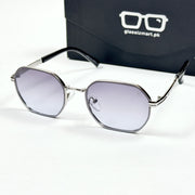 Police – 19305 – 57 – Silver Black Gradient – Metal – Sunglasses – Unisex