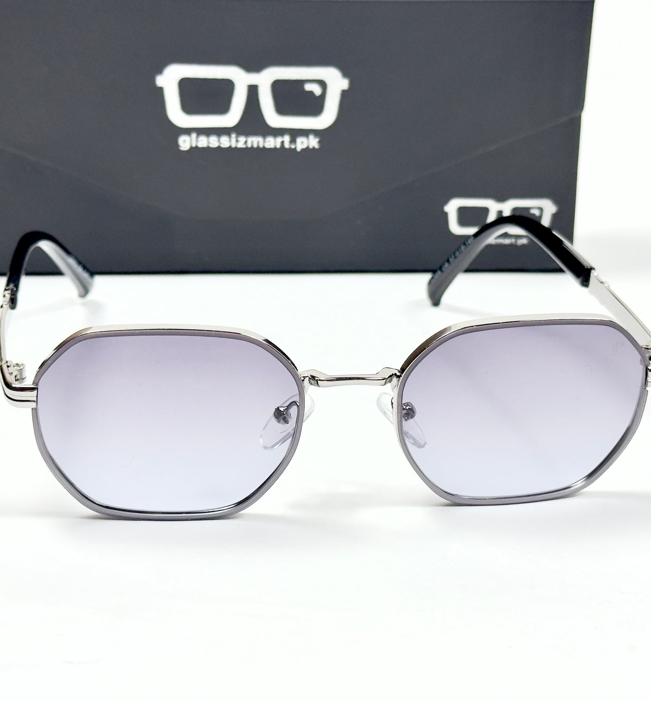 Police – 19305 – 57 – Silver Black Gradient – Metal – Sunglasses – Unisex