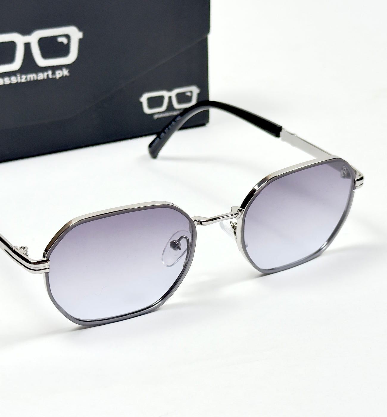 Police – 19305 – 57 – Silver Black Gradient – Metal – Sunglasses – Unisex