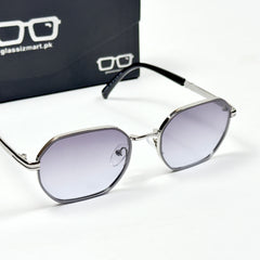 Police – 19305 – 57 – Silver Black Gradient – Metal – Sunglasses – Unisex