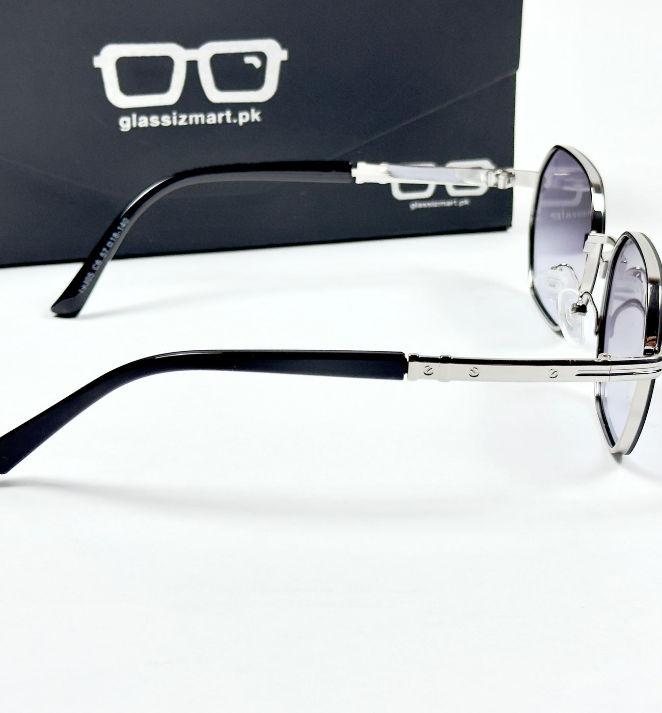 Police – 19305 – 57 – Silver Black Gradient – Metal – Sunglasses – Unisex