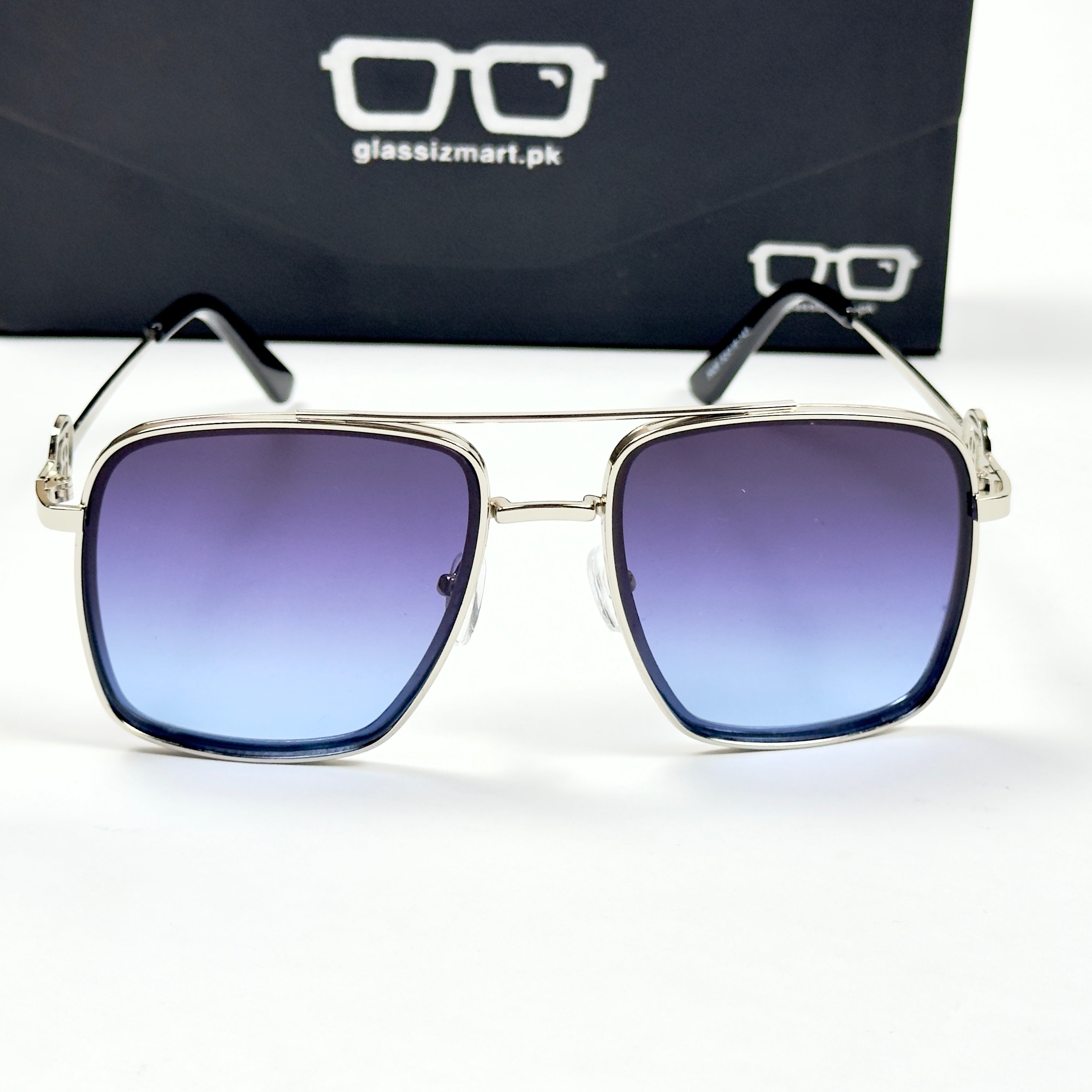 Balmain – 5029 – 52 – Silver Blue – Metal – Sunglasses – Unisex