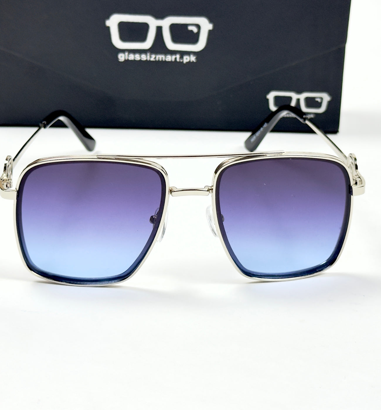 Balmain – 5029 – 52 – Silver Blue – Metal – Sunglasses – Unisex