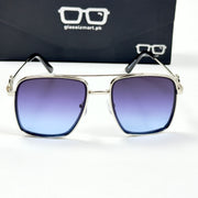 Balmain – 5029 – 52 – Silver Blue – Metal – Sunglasses – Unisex