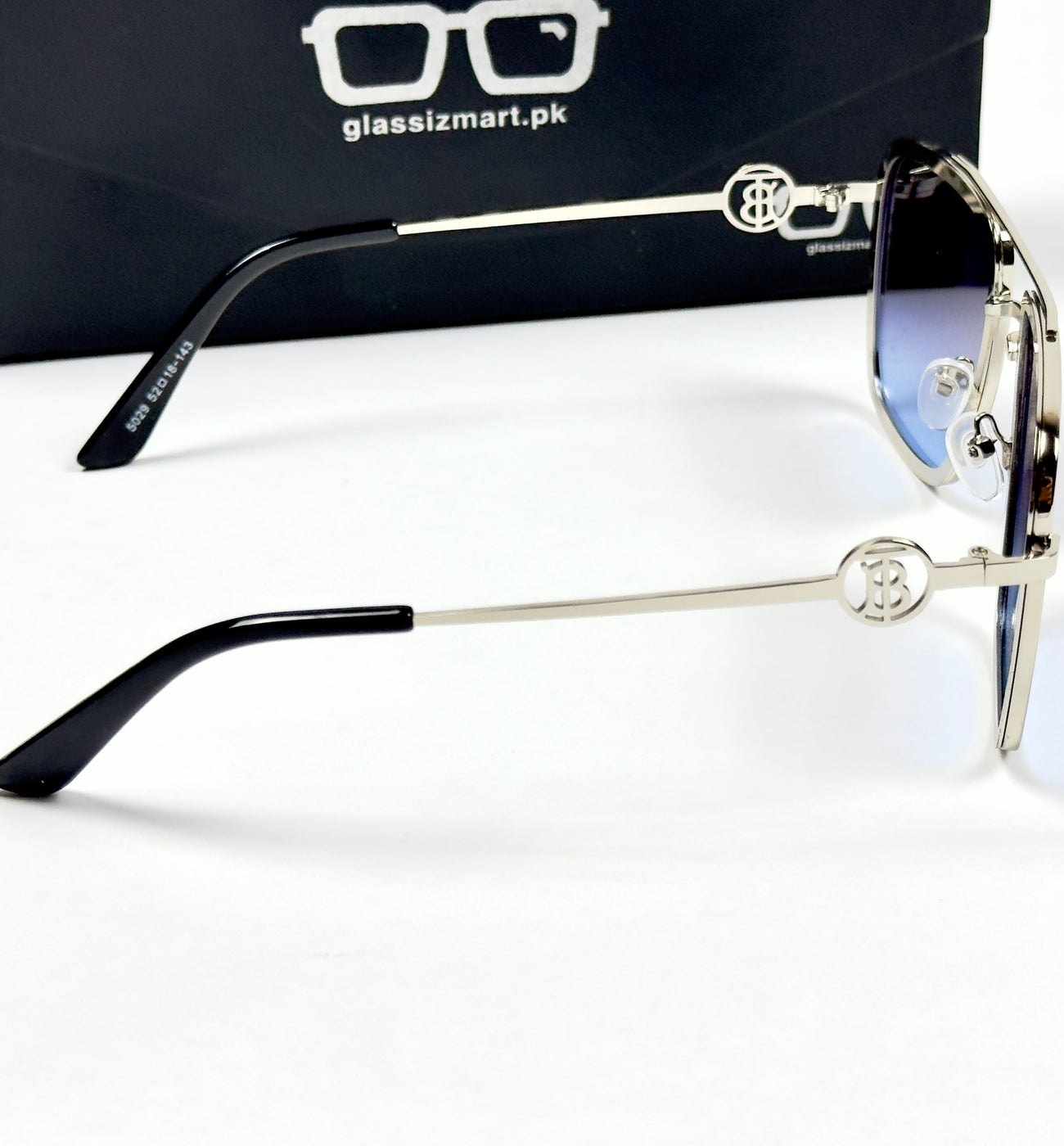 Balmain – 5029 – 52 – Silver Blue – Metal – Sunglasses – Unisex