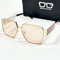 Burberry – 2A478 – 53 - Golden Pink – Metal – Sunglasses - Ladies