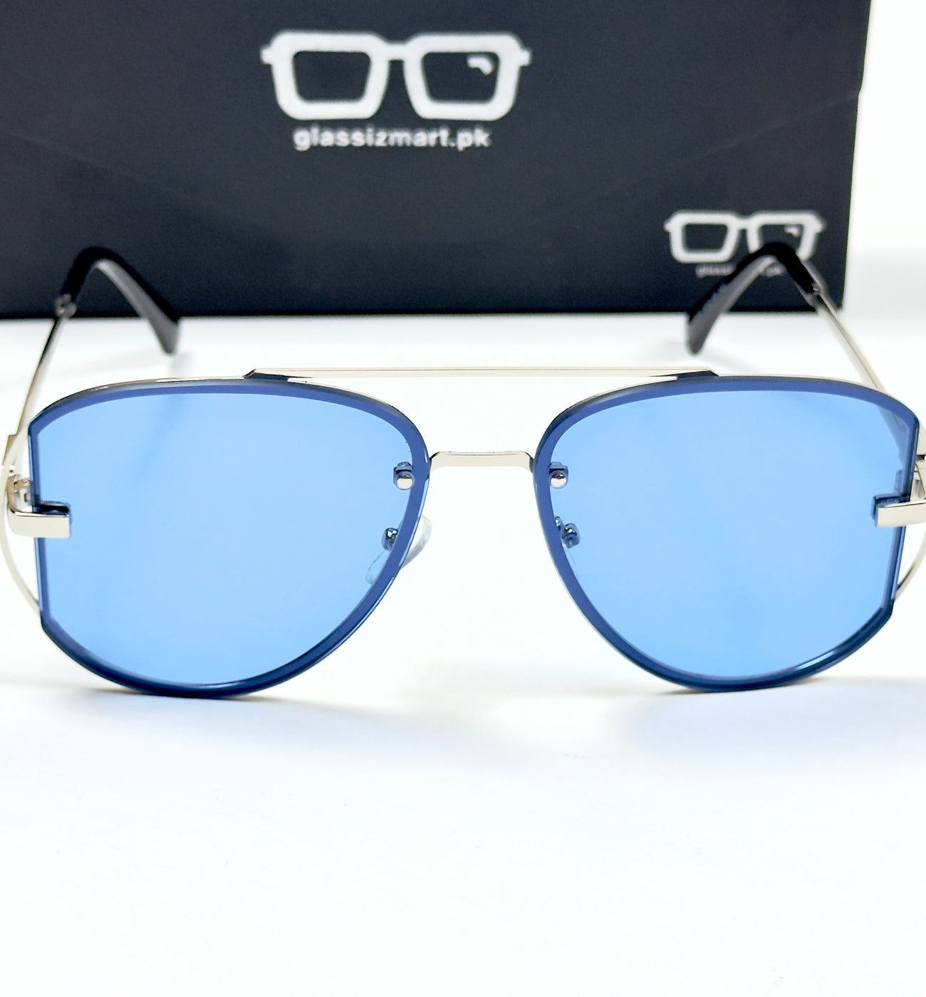 Dior – 5004 – 53 - Silver Blue – Metal – Sunglasses - Unisex