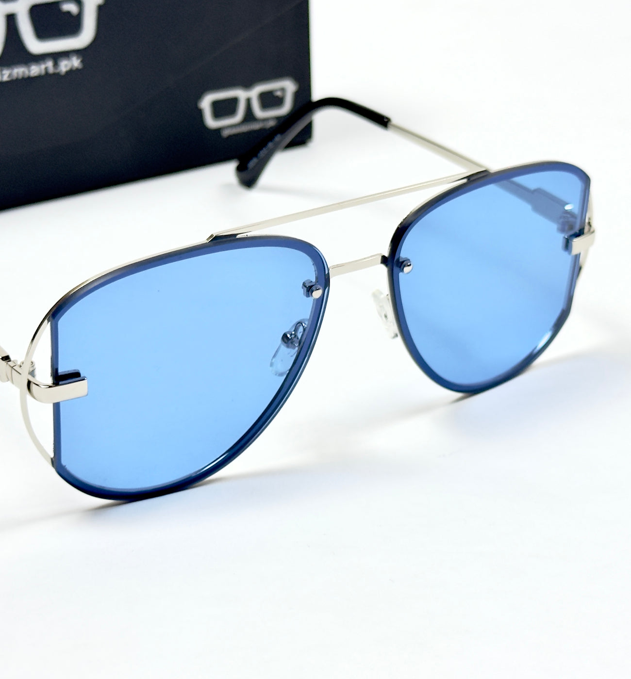 Dior – 5004 – 53 - Silver Blue – Metal – Sunglasses - Unisex