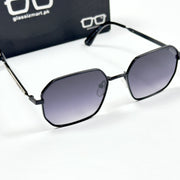 Gucci – 18132 – 55 – Black Gradient – Metal – Sunglasses – Unisex