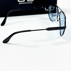 Gucci – 8495 – 58 – Black Blue – Metal – Sunglasses – Unisex