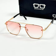 Maybach – 011 – 56 – Golden Pink – Metal – Sunglasses – Unisex