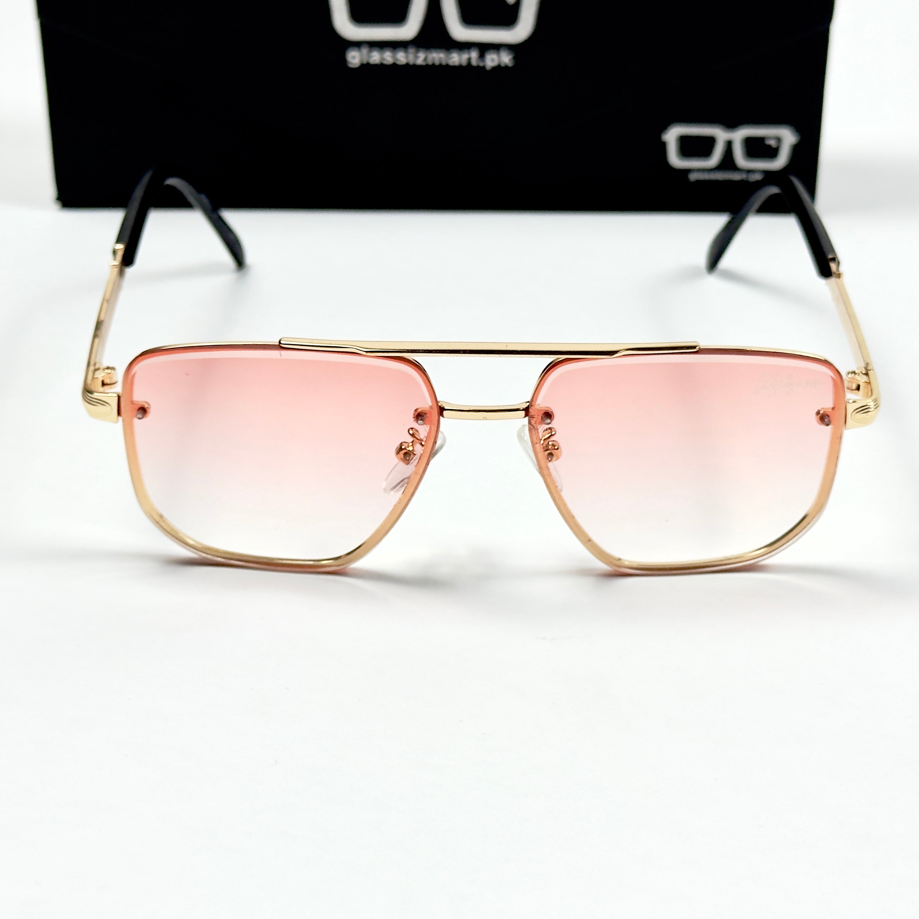Maybach – 011 – 56 – Golden Pink – Metal – Sunglasses – Unisex