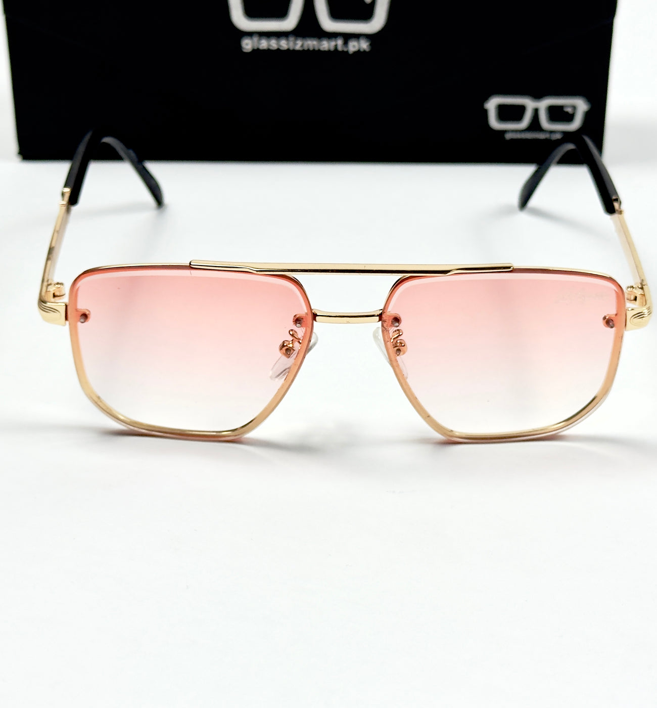 Maybach – 011 – 56 – Golden Pink – Metal – Sunglasses – Unisex