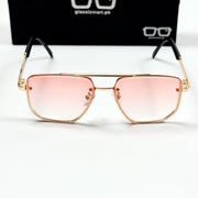 Maybach – 011 – 56 – Golden Pink – Metal – Sunglasses – Unisex