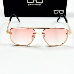 Maybach – 011 – 56 – Golden Pink – Metal – Sunglasses – Unisex
