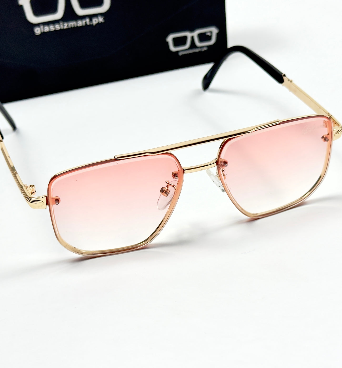 Maybach – 011 – 56 – Golden Pink – Metal – Sunglasses – Unisex