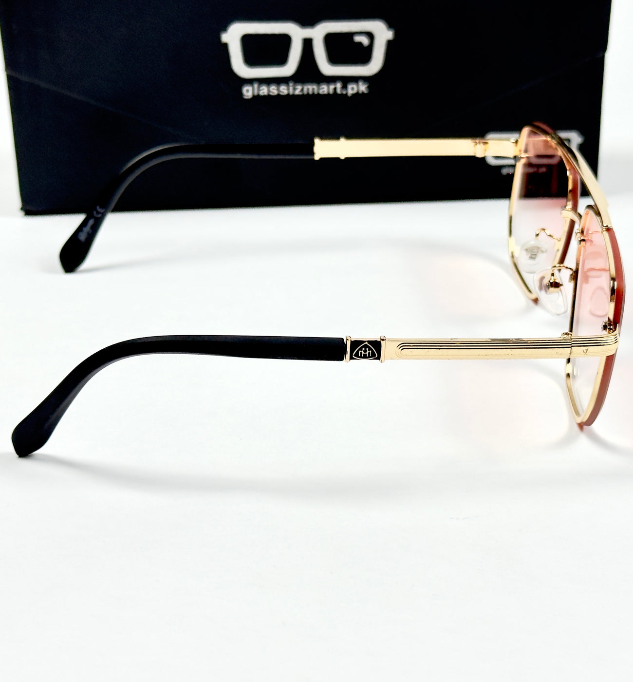 Maybach – 011 – 56 – Golden Pink – Metal – Sunglasses – Unisex