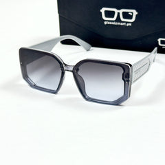 Gucci – 5826 - 66 – Grey – Acetate – Sunglasses - Ladies