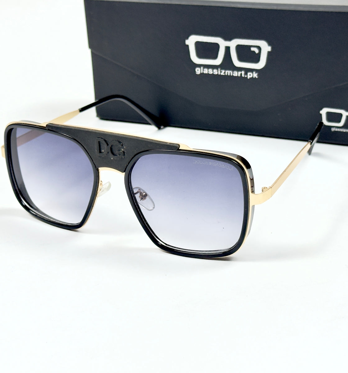 Dolce & Gabbana – 4196 – 60 – Black Gradient – Metal – Sunglasses – Unisex