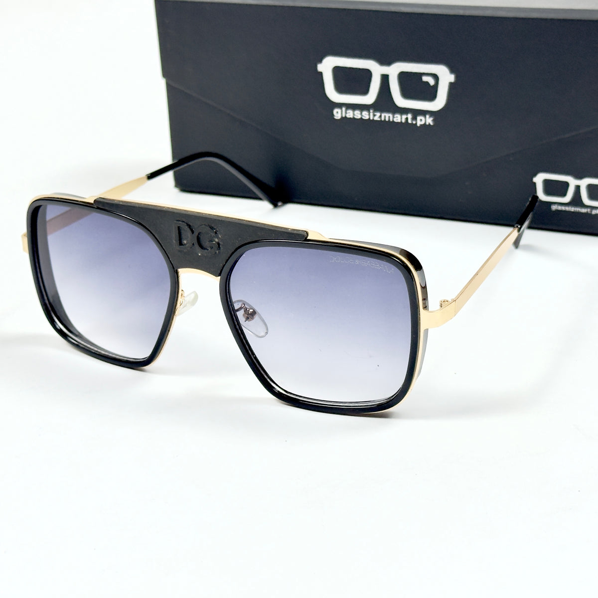 Dolce & Gabbana – 4196 – 60 – Black Gradient – Metal – Sunglasses – Unisex