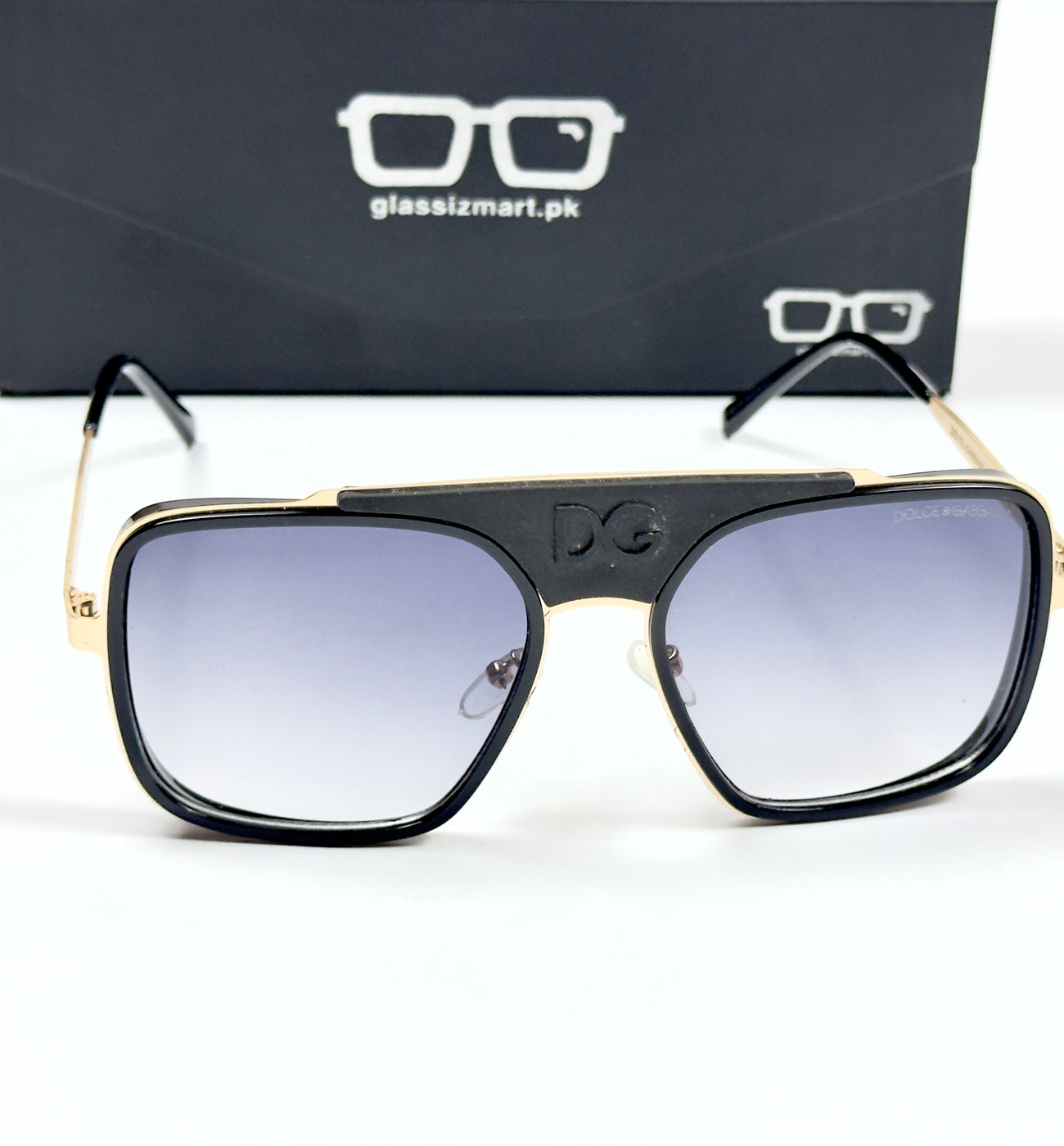 Dolce & Gabbana – 4196 – 60 – Black Gradient – Metal – Sunglasses – Unisex
