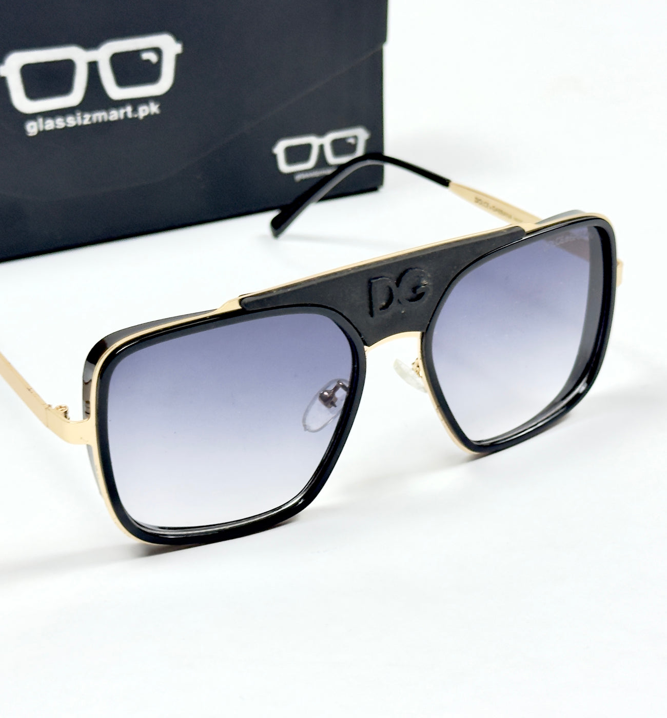 Dolce & Gabbana – 4196 – 60 – Black Gradient – Metal – Sunglasses – Unisex