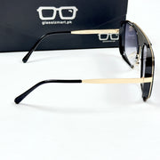 Dolce & Gabbana – 4196 – 60 – Black Gradient – Metal – Sunglasses – Unisex
