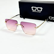 Cartier – 36062 – 60 – Golden Pink – Metal – Sunglasses – Ladies